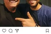سلفی «مسعود روشن پژوه» و «حامد همایون»