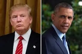 تفاوت اوباما و ترامپ/  عکس 