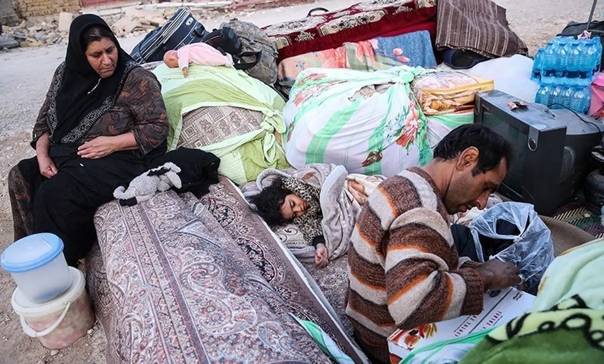 اطلاعیه مهم سازمان مدیریت بحران درباره ارسال پوشش نایلونی برای زلزله زدگان