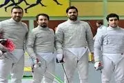 اولین تمرین مشترک تیم ملی شمشیربازی ایران و ۳ کشور اروپایی