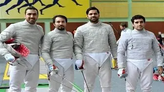 اولین تمرین مشترک تیم ملی شمشیربازی ایران و ۳ کشور اروپایی
