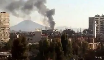 حمله خمپاره‌ای تروریست‌ها به دمشق 