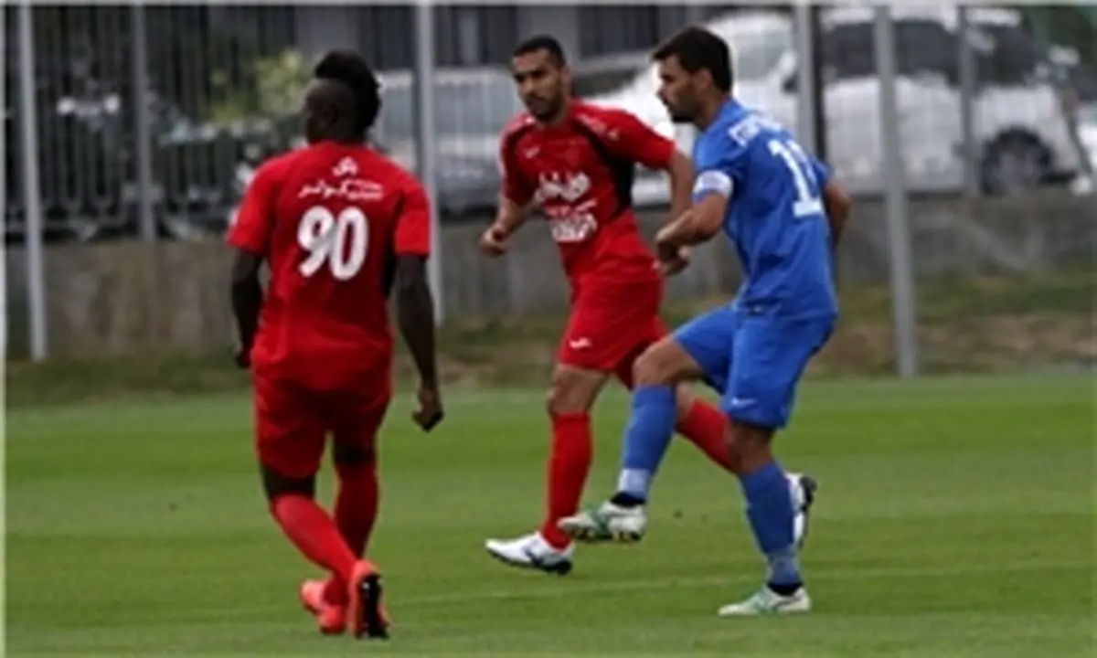 برتری دو بر صفر تیم اوکراینی برابر پرسپولیس در نیمه اول