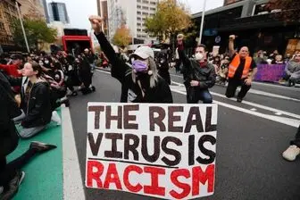 راهپیمایی نیوزلندی ها علیه نژادپرستی در آمریکا

