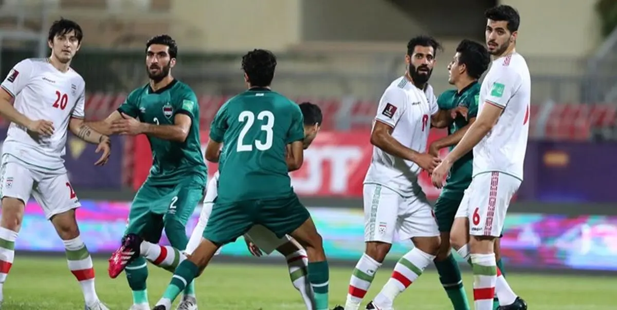 بازیکنان تیم ملی ایران مقابل عراق استرس داشتند
