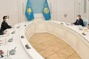 رایزنی رئیس مجمع عمومی ملل متحد با رئیس جمهور قزاقستان 