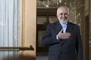 ظریف وارد بغداد شد
