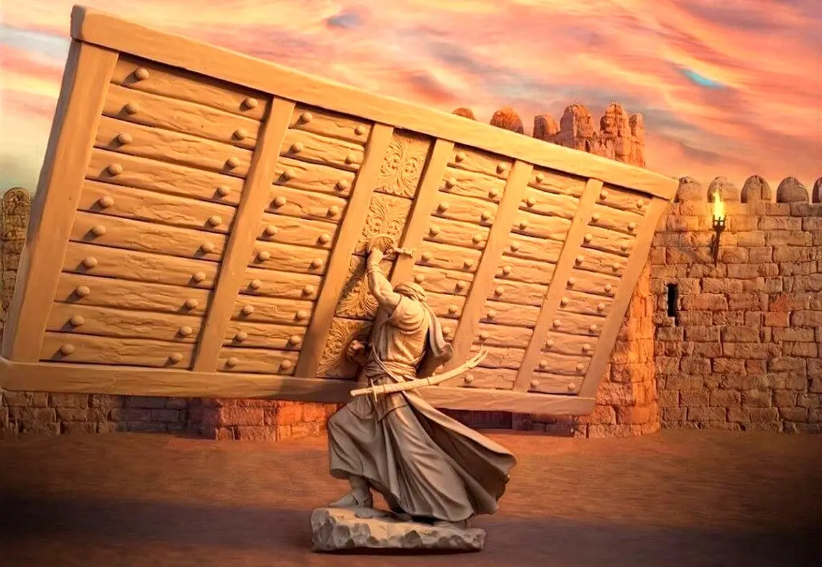 
فیلم لحظه رونمایی از نماد زیبای فاتح خیبر
