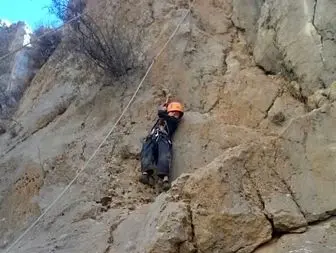 این کودک کوچکترین صخره نورد ایران است+تصاویر