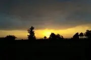 طلوع و غروب خورشید در روستای زیبای کشلی
