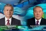 رایزنی تلفنی رئیس جمهور ازبکستان و پیشوای قزاقستان