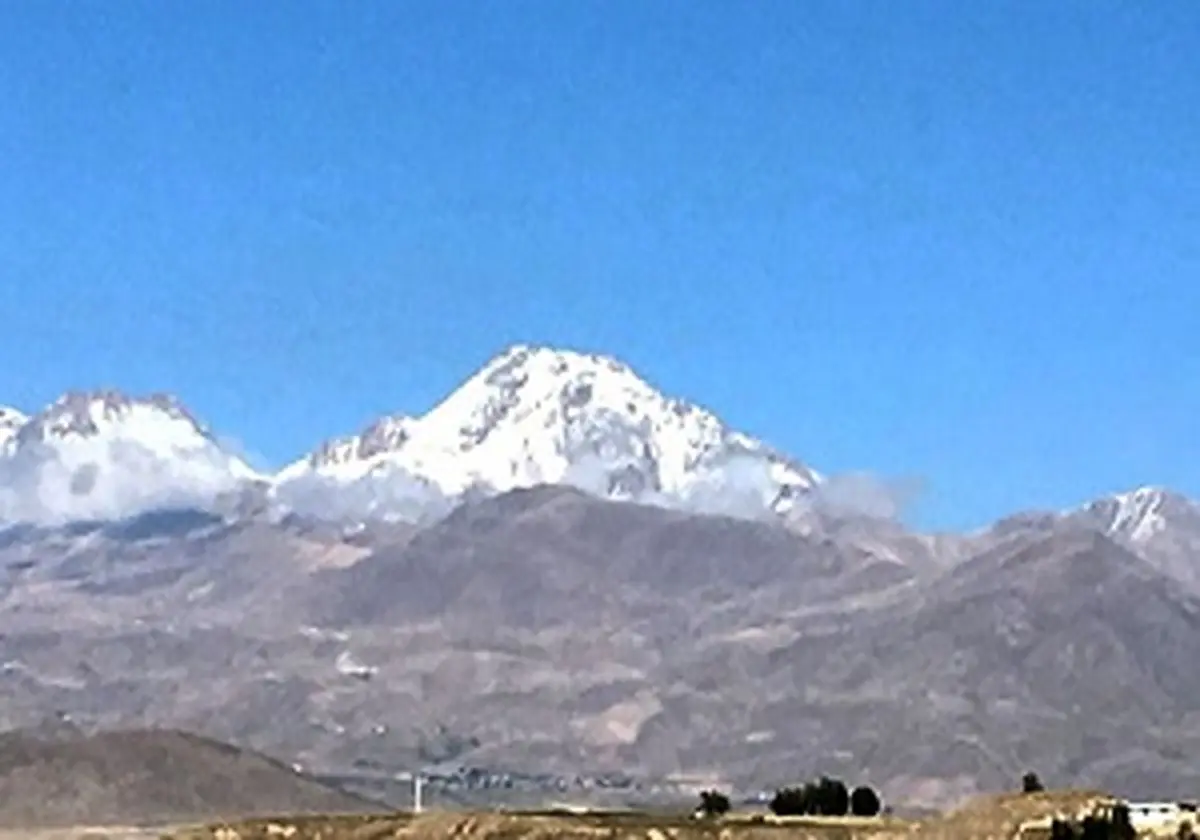 
ارتفاعات کوه سبلان سفیدپوش شد
