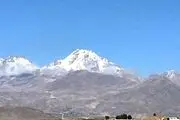 
ارتفاعات کوه سبلان سفیدپوش شد
