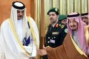 گفتگوی امیر قطر با پادشاه عربستان