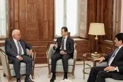 رایزنی رئیس الحشد الشعبی با بشار اسد 