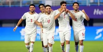 حریف تیم امید ایران در یک چهارم نهایی 