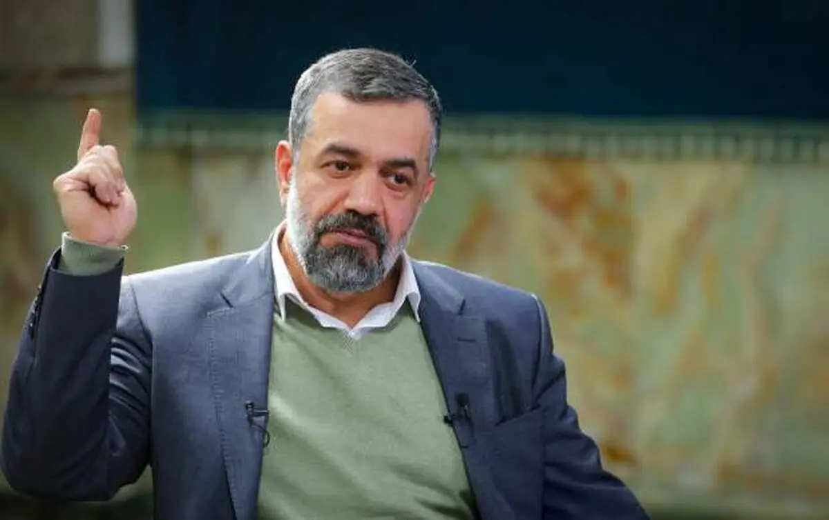  مدیحه سرایی محمود کریمی در محضر رهبر انقلاب +فیلم