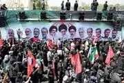 پیام تشییع رهبر انقلاب به به آمریکا و اسرائیل