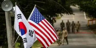 آزمایش سربازان آمریکایی پیش از ورود به پایگاهشان در کره جنوبی