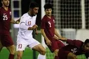 پیروزی تیم 10 نفره امید ایران مقابل قطر