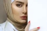 «سحر قریشی» و بازهم عکسی خاص و غیرعادی