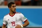 حسینی در جمع ۱۱ بازیکن اصلی ترابزون‌‌اسپور در لیگ اروپا