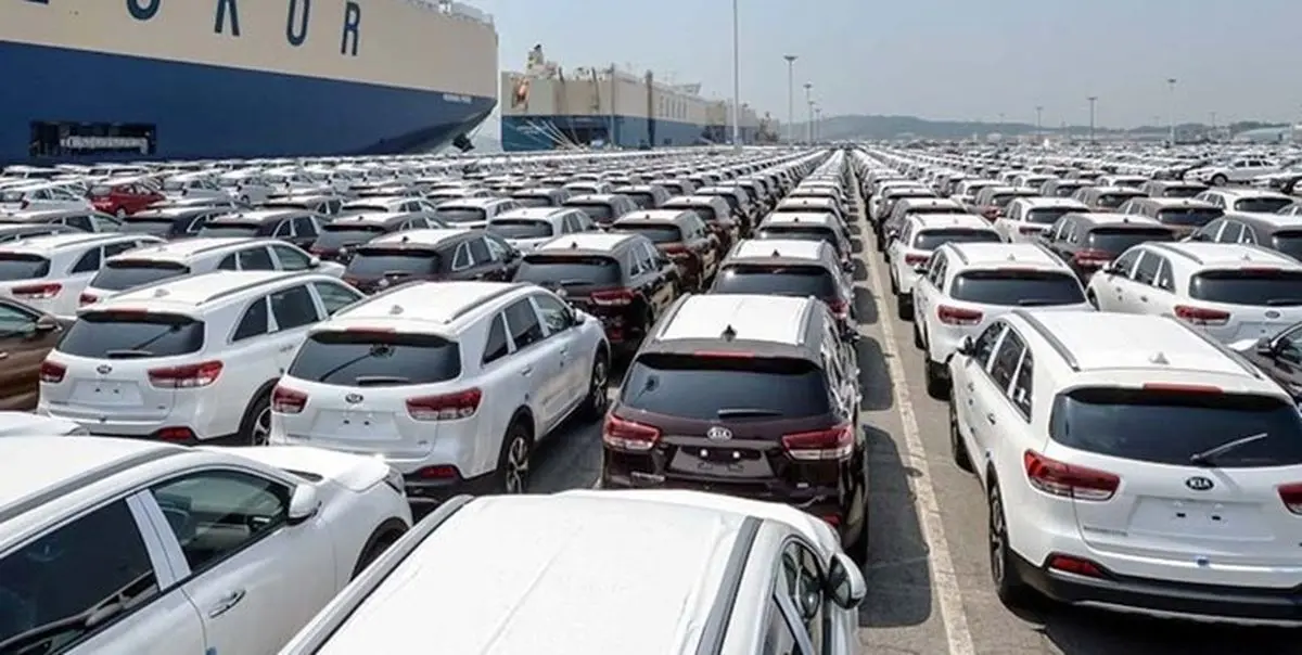 خودروهای دپو شده در بنادر و گمرکات در آستانه ترخیص