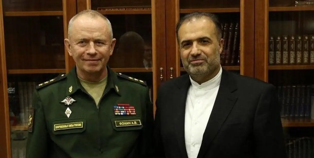 دیدار سفیر ایران با معاون وزیر دفاع روسیه
