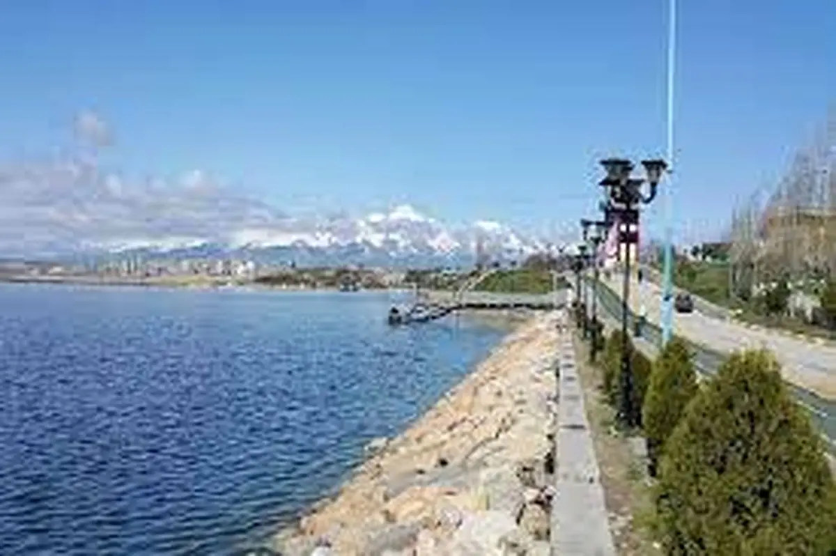 ببینید| توفان دریاچه شورابیل را به هم ریخت