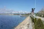 ببینید| توفان دریاچه شورابیل را به هم ریخت