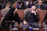 حضور زهرا پزشکیان و زینب سلیمانی در دیدار با رهبر انقلاب