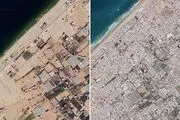 تصاویر جدید گوگل‌ از ابعاد عظیم ویرانی‌ها در غزه