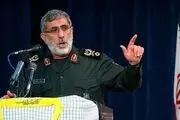 سردار قاآنی: ایستادگی برابر قدرت‌های جنایت‌کار افتخارآفرین است 