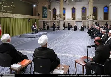 دیدار رئیس و مسئولان قوه قضائیه با رهبر انقلاب اسلامی