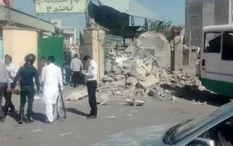 اولین تصاویر از محل حمله تروریستی زاهدان