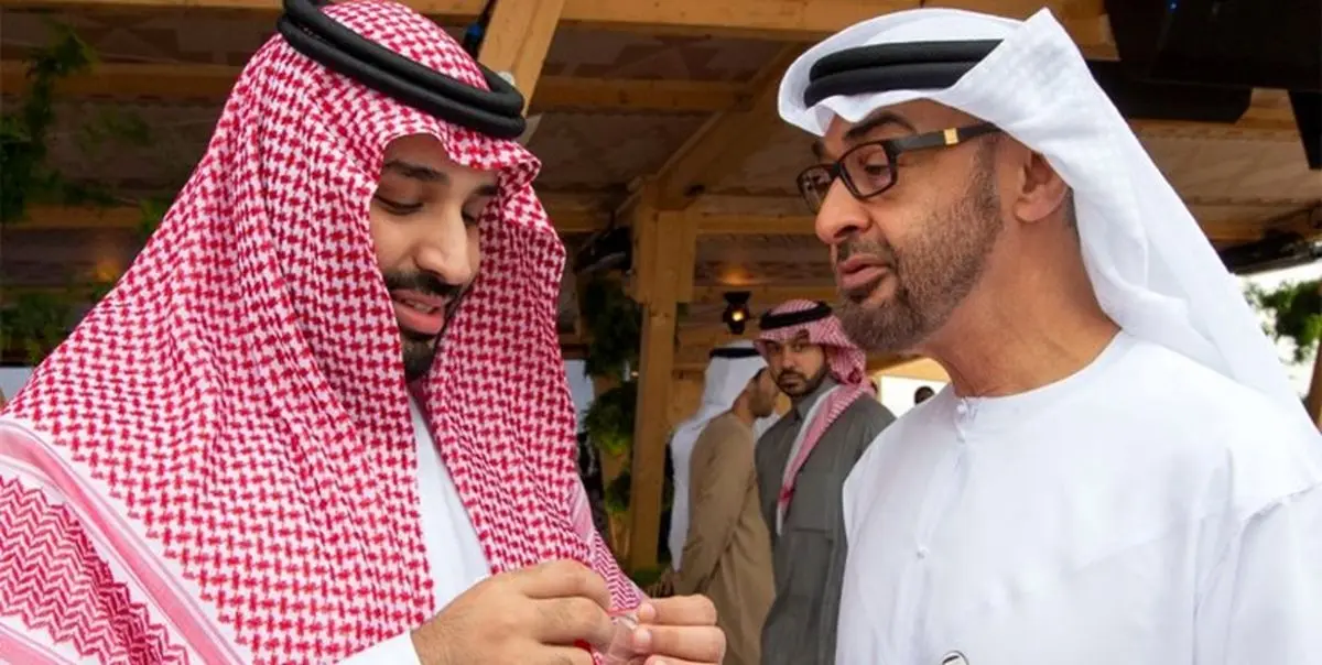 نشست محرمانه بن زاید و بن سلمان