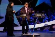 حضور استند آپ کمدین خنداننده شو در مسابقه حمید گودرزی