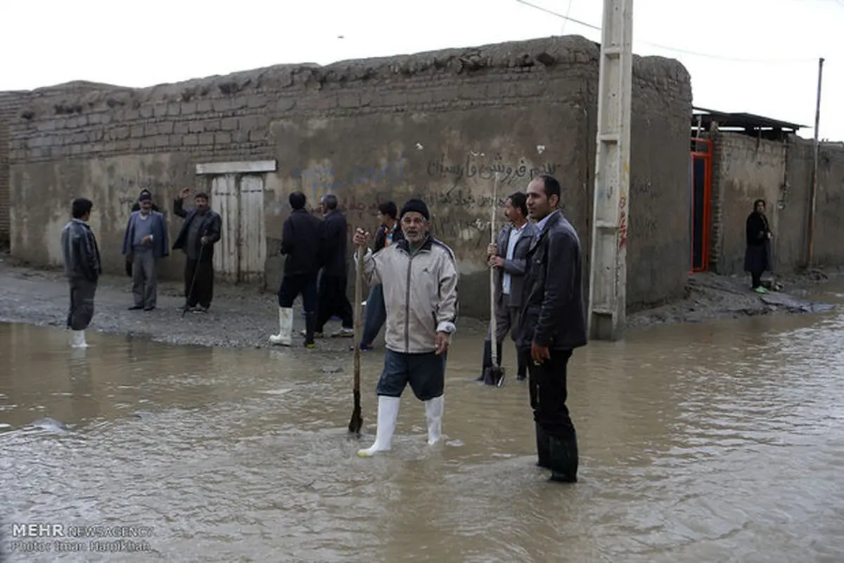 سیل به سمنان خسارت وارد کرد