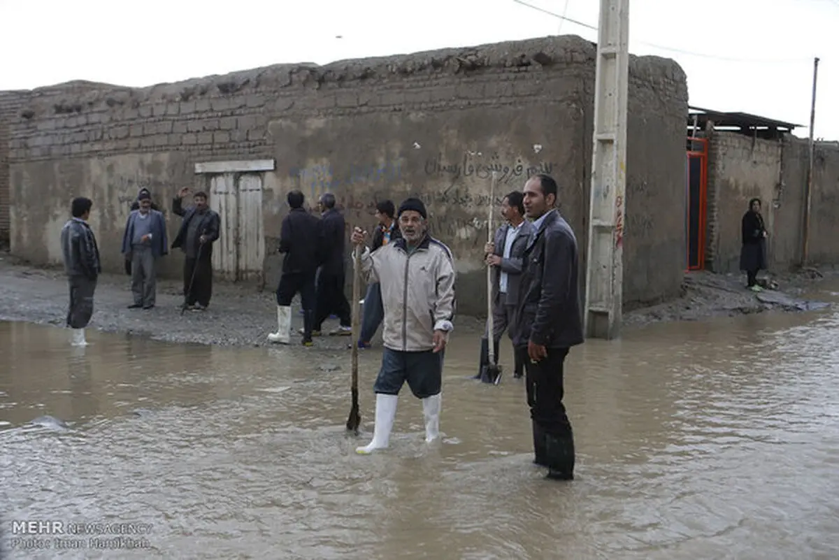 سیل به سمنان خسارت وارد کرد