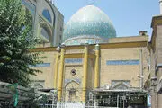 بر فراز گنبد مسجد فخرالدوله 