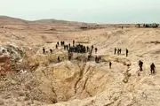 گشوده شدن بزرگترین گور جمعی قربانیان داعش در عراق+تصاویر