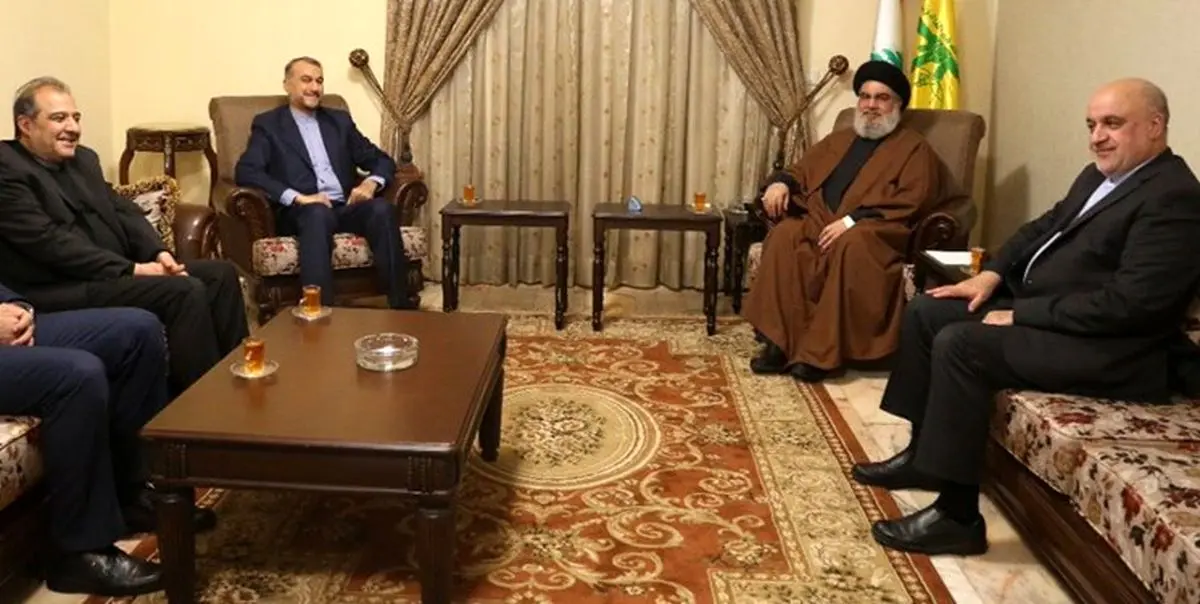 جزئیات دیدار امیرعبداللهیان با سید حسن نصرالله
