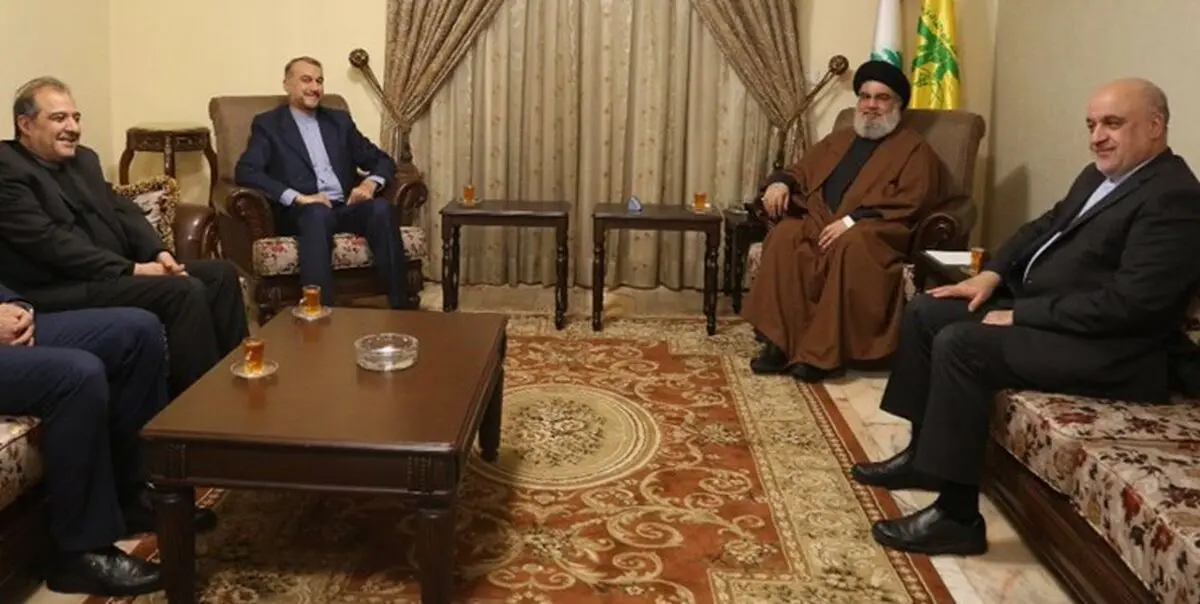 جزئیات دیدار امیرعبداللهیان با سید حسن نصرالله 