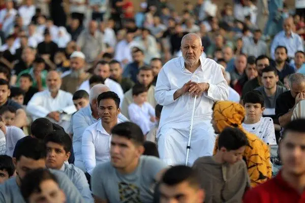 نماز باشکوه عید قربان در مسجدالاقصی/گزارش تصویری