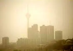 شاخص آلودگی هوای تهران در وضعیت اضطرار