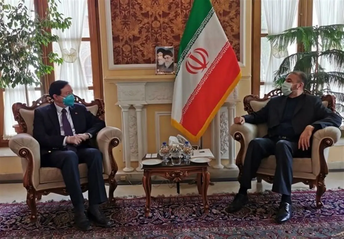 دیدار سفیر چین با امیر عبداللهیان