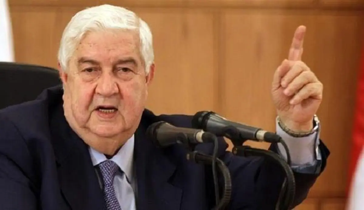 وزیر امور خارجه سوریه: با اشباح صحبت نمی‌کنیم!