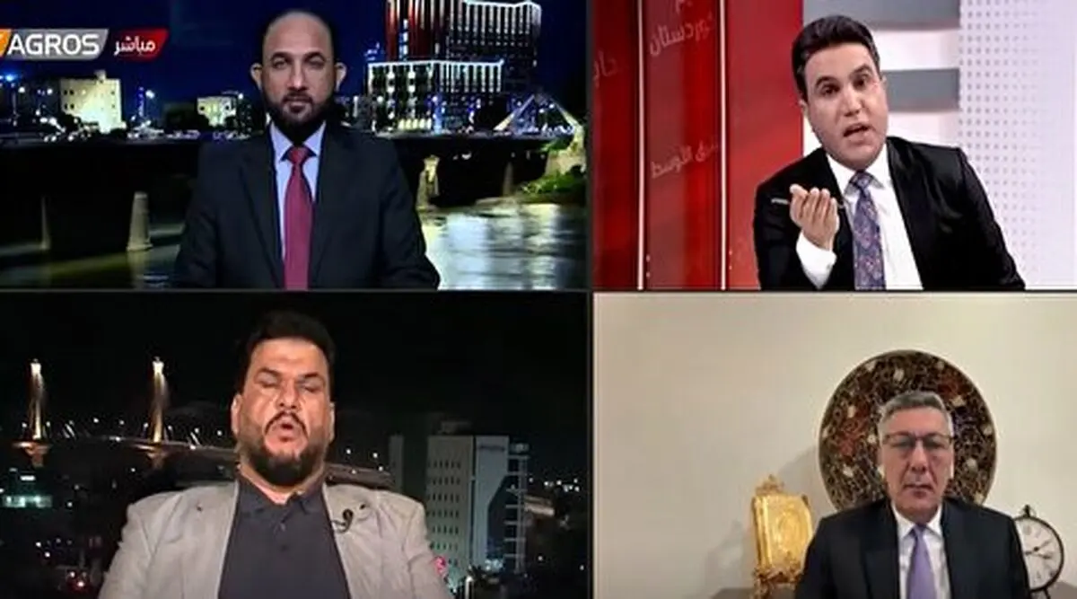 پاسخ دندان شکن کارشناس عراقی به مجری ضد ایرانی! +فیلم
