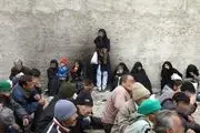جمع آوری معتادان متجاهر در محله سیروس
