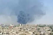 
آتش سوزی گسترده در نجف اشرف +فیلم
